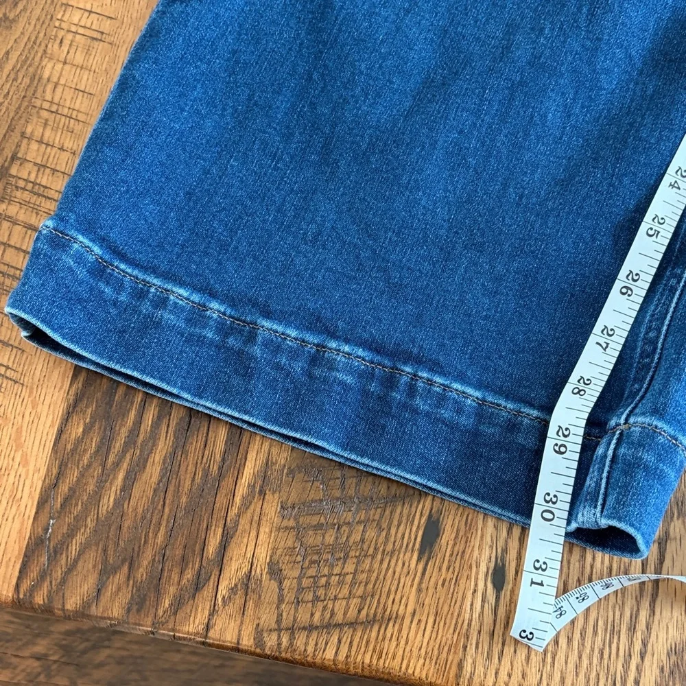 J. Crew Dark Blue Flare Jeans - Picture 7 of 7